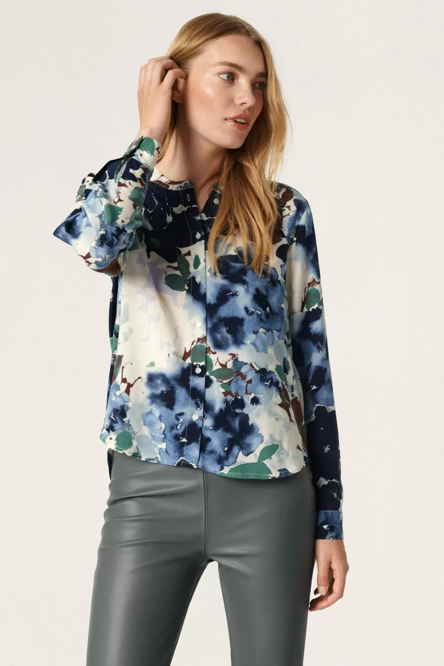 Soaked in Luxury SLAhnita Skjorte- Skjorter & Bluser