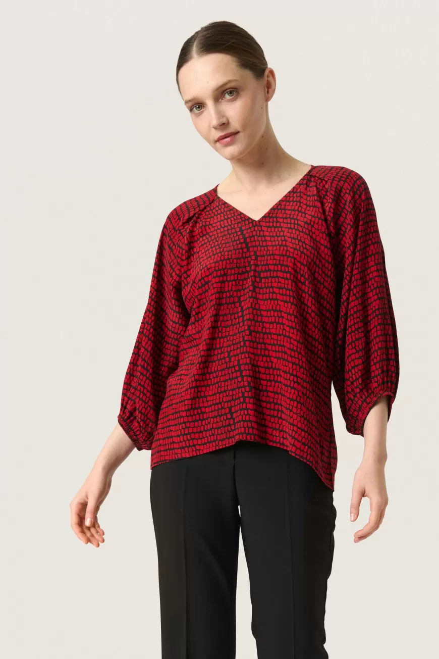 Soaked in Luxury SLAlize Bluse- Skjorter & Bluser