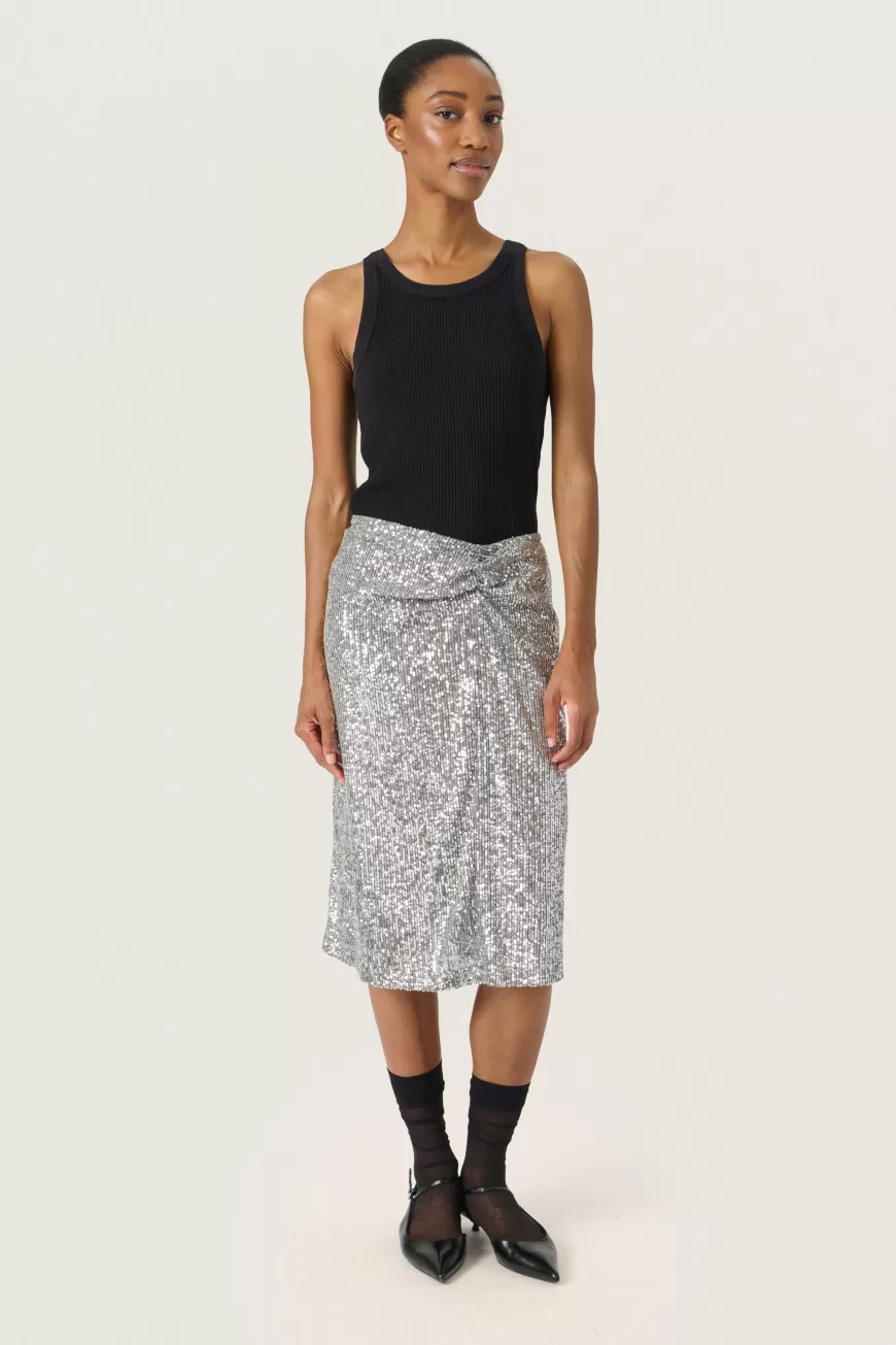 Soaked in Luxury SLBotilde Nederdel- Holiday Bliss | Occasionwear