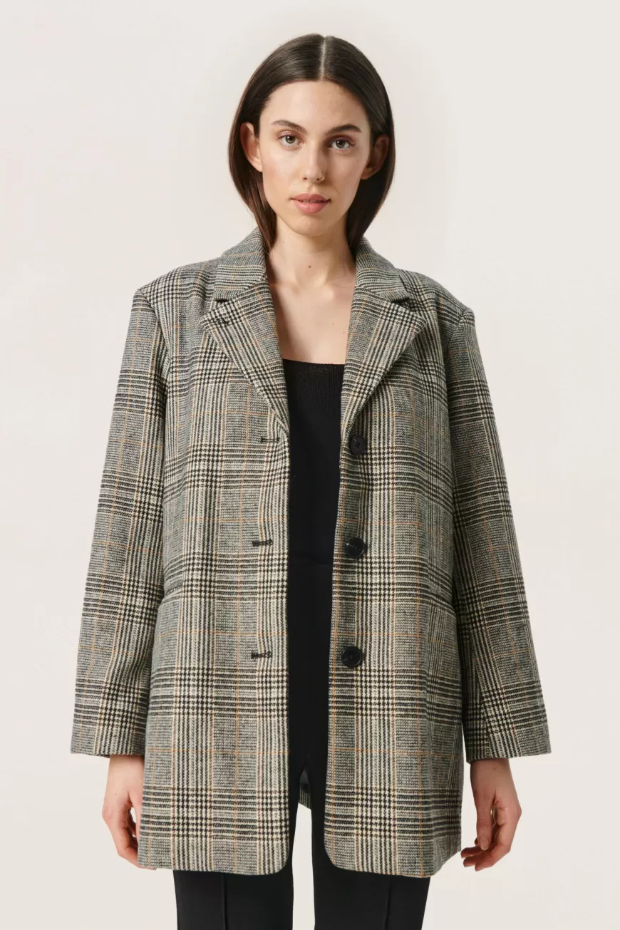 Soaked in Luxury SLChicka Blazer- Wool Edit | Jakker & Frakker