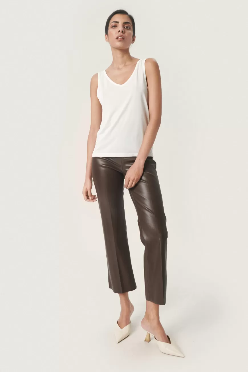 Soaked in Luxury SLColumbine Top- T-shirts & Toppe | T-shirts & Toppe