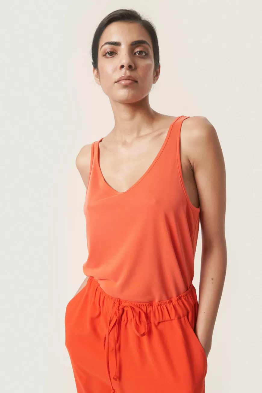Soaked in Luxury SLColumbine Top- T-shirts & Toppe | T-shirts & Toppe