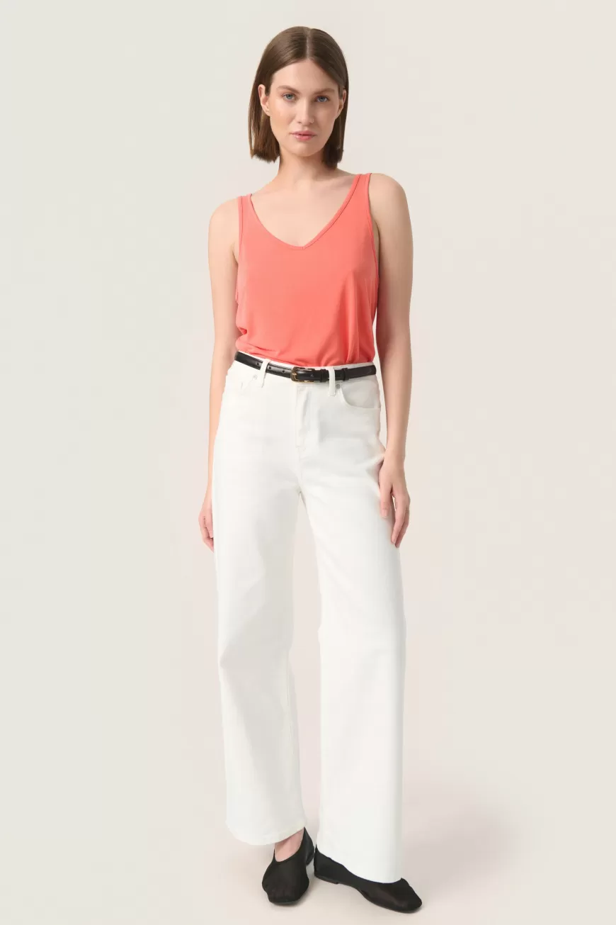 Soaked in Luxury SLColumbine Top- T-shirts & Toppe | T-shirts & Toppe