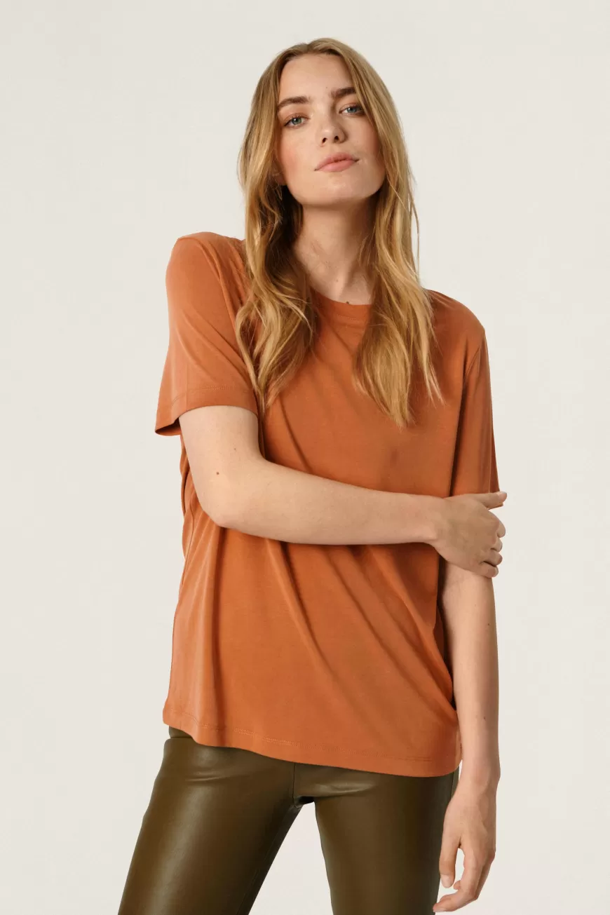 Soaked in Luxury SLColumbine T-shirt- T-shirts & Toppe | T-shirts & Toppe