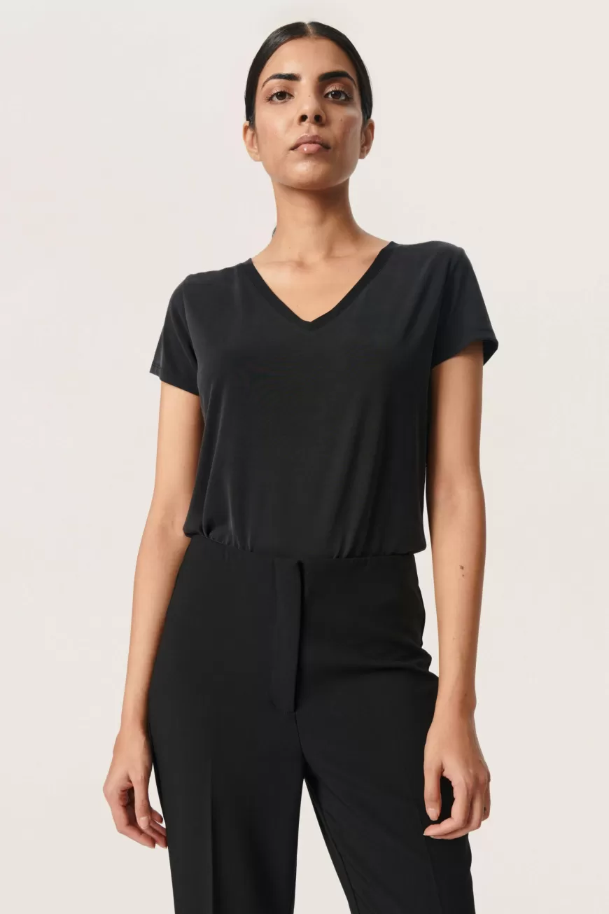 Soaked in Luxury SLColumbine T-shirt- T-shirts & Toppe | T-shirts & Toppe