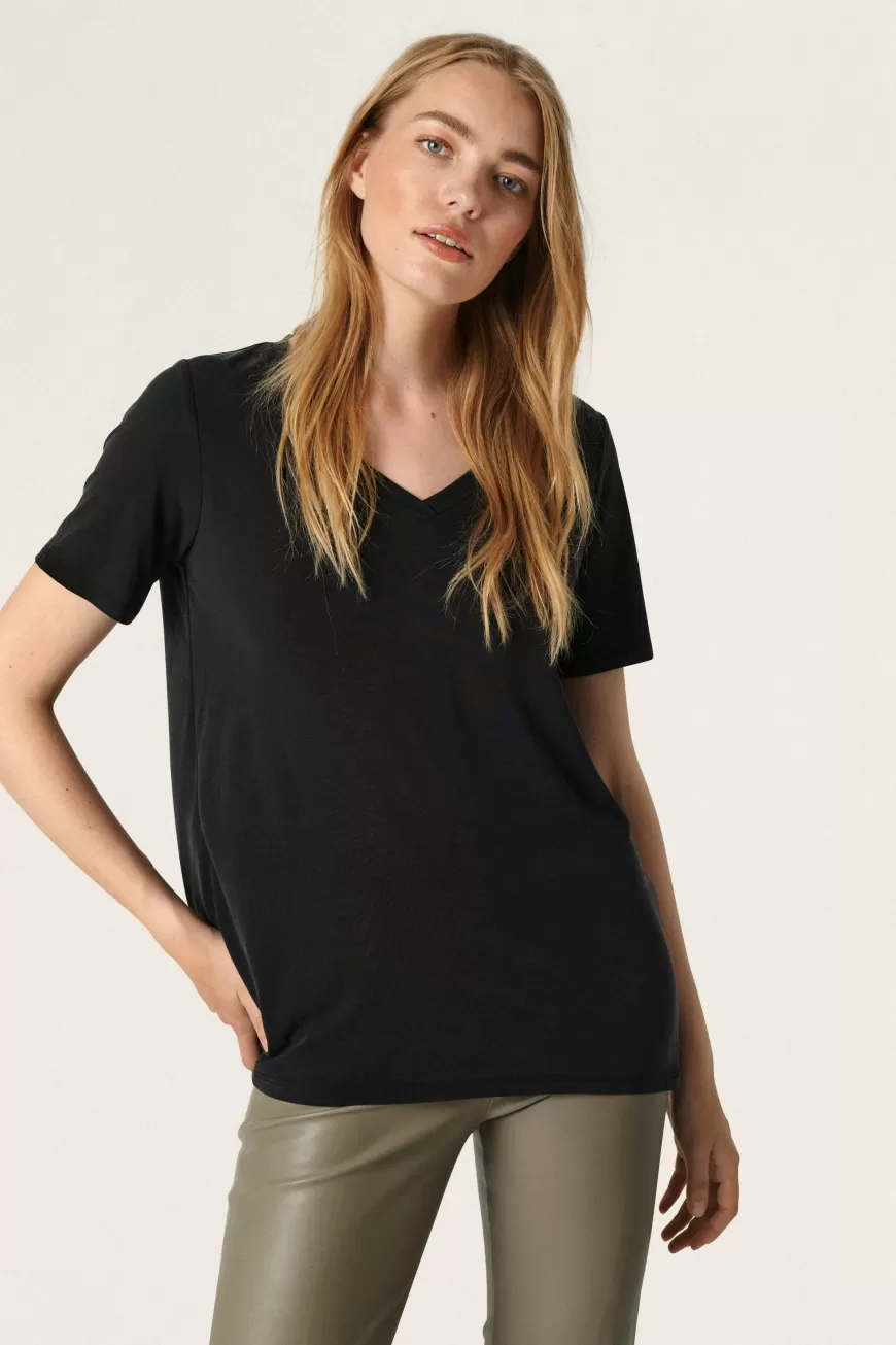 Soaked in Luxury SLColumbine T-shirt- T-shirts & Toppe | T-shirts & Toppe