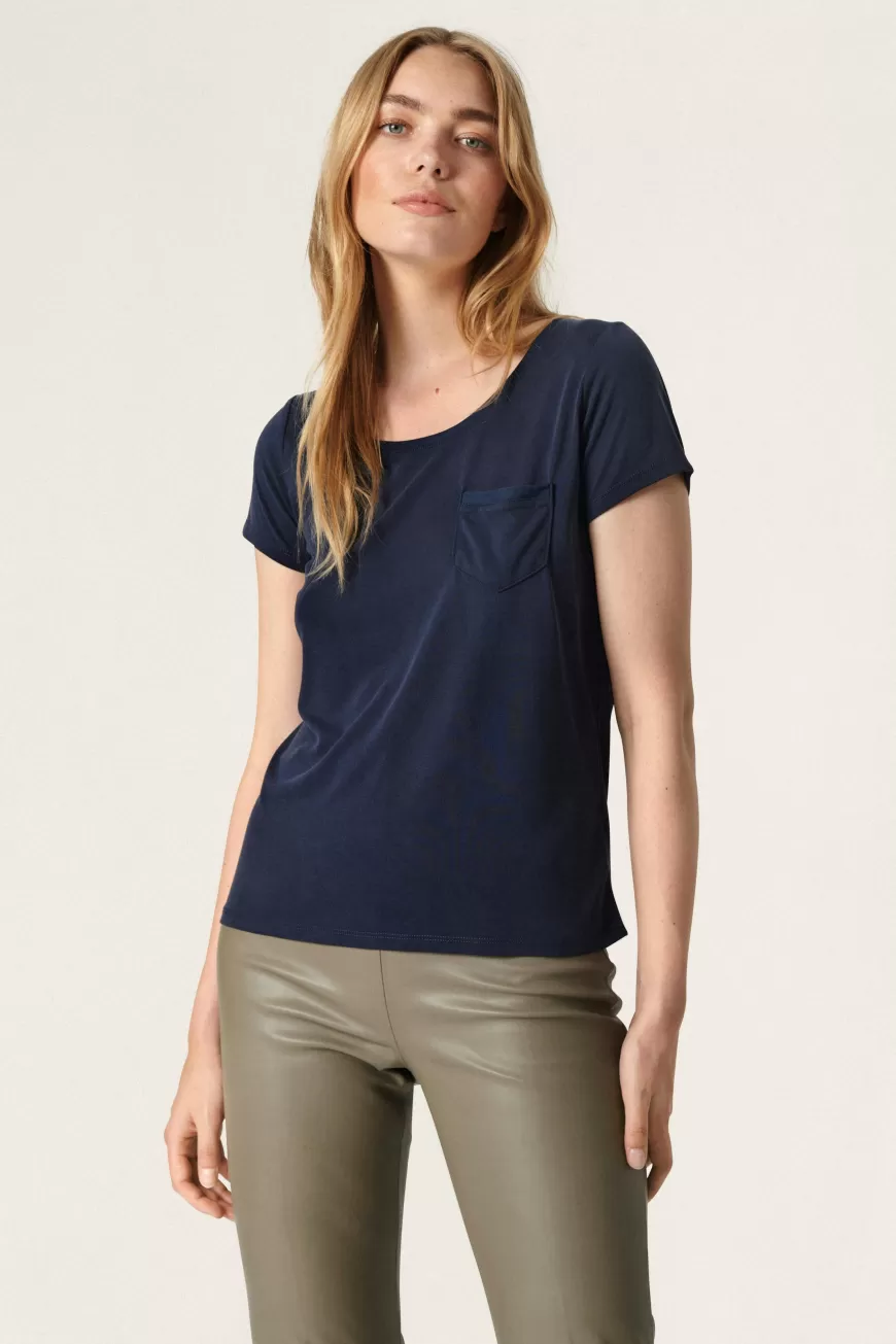 Soaked in Luxury SLColumbine T-shirt- T-shirts & Toppe | T-shirts & Toppe