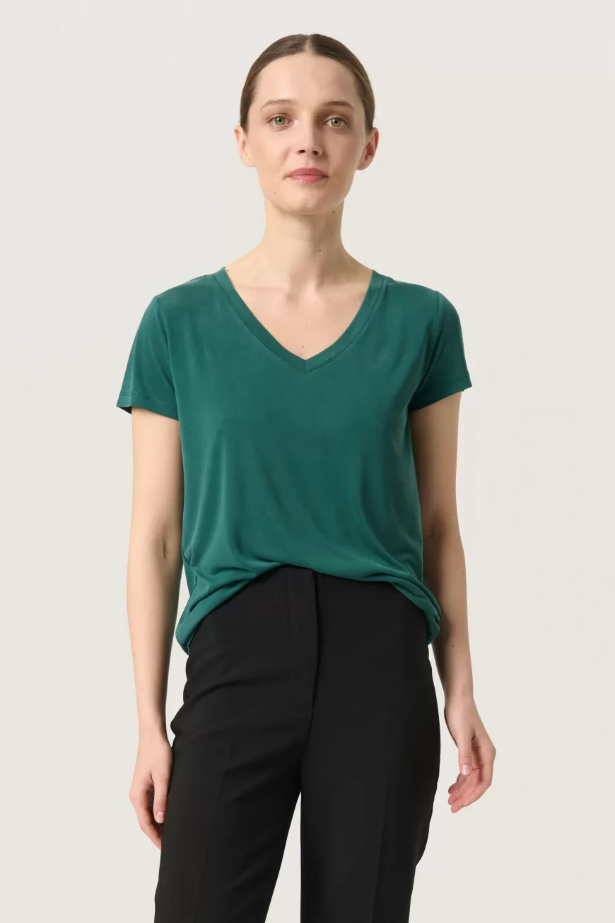 Soaked in Luxury SLColumbine T-shirt- T-shirts & Toppe | T-shirts & Toppe
