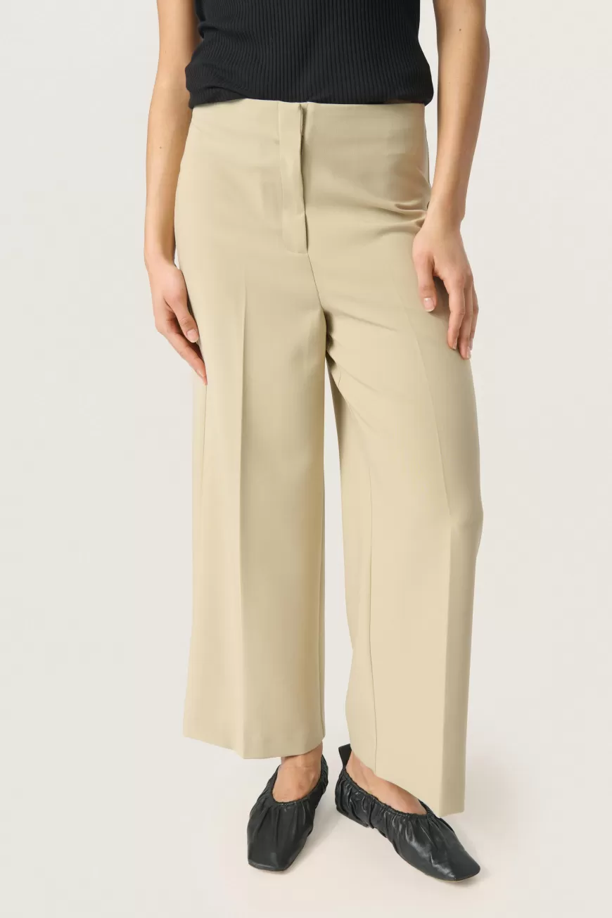 Soaked in Luxury SLCorinne Cropped Bukser- Bukser