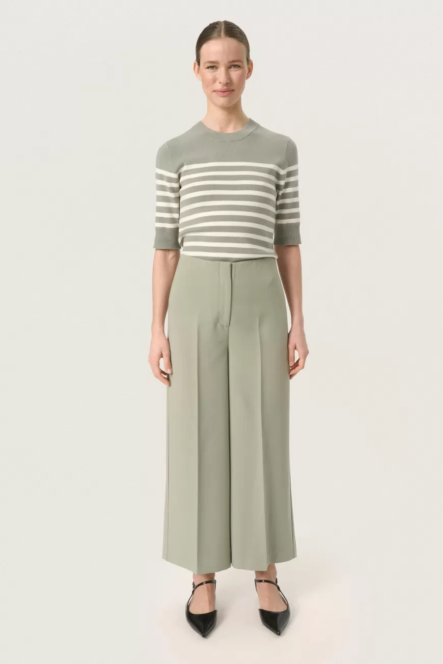 Soaked in Luxury SLCorinne Cropped Bukser- Bukser