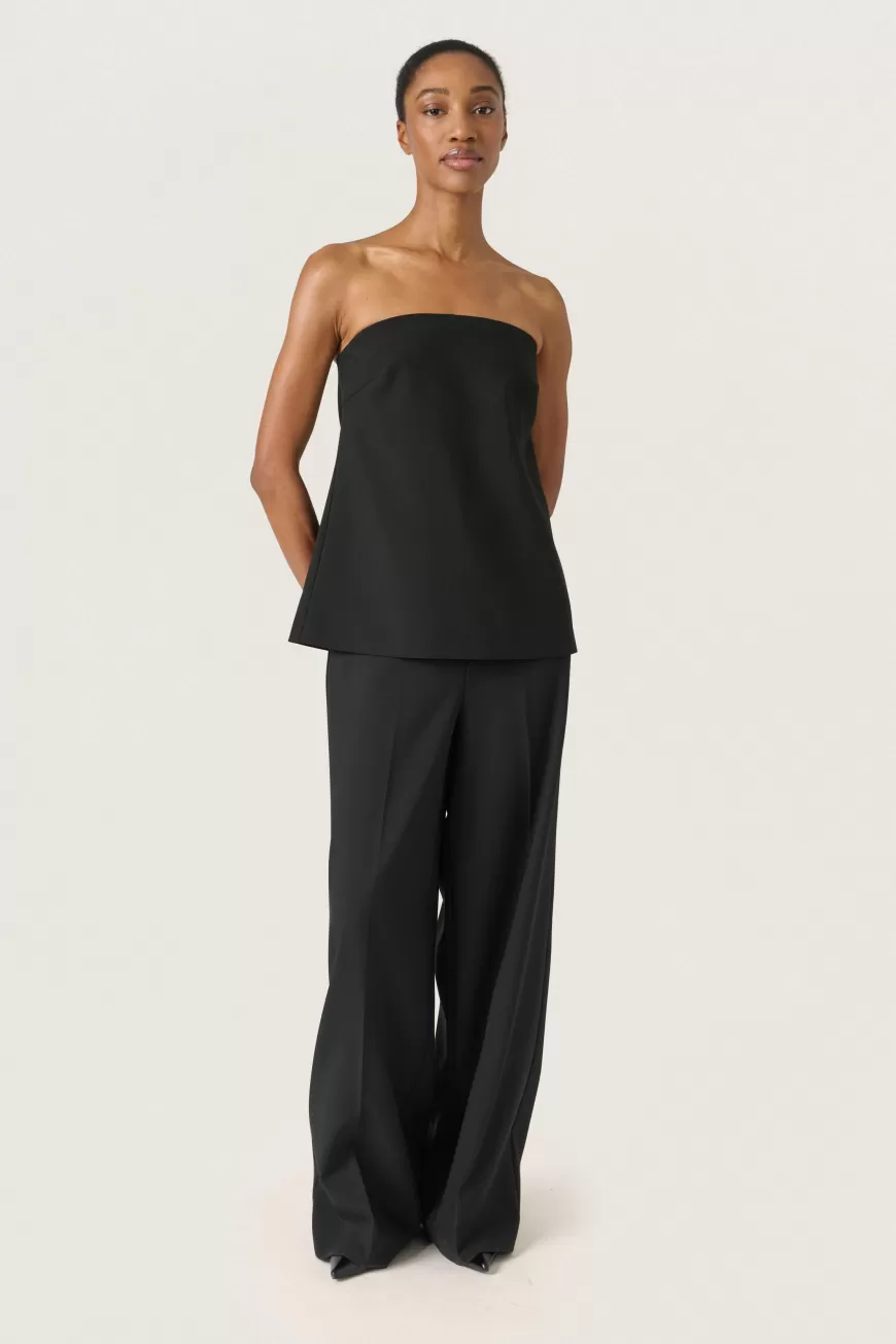 Soaked in Luxury SLCorinne Top- Holiday Bliss | Occasionwear
