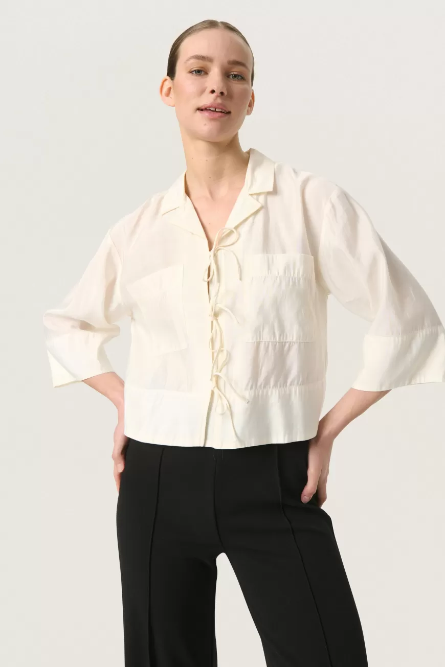 Soaked in Luxury SLElia Bluse- Skjorter & Bluser