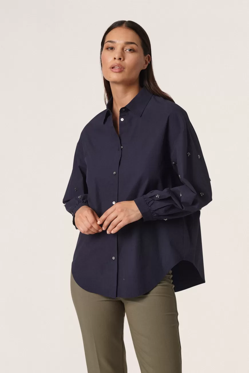 Soaked in Luxury SLEvelin Skjorte- Skjorter & Bluser
