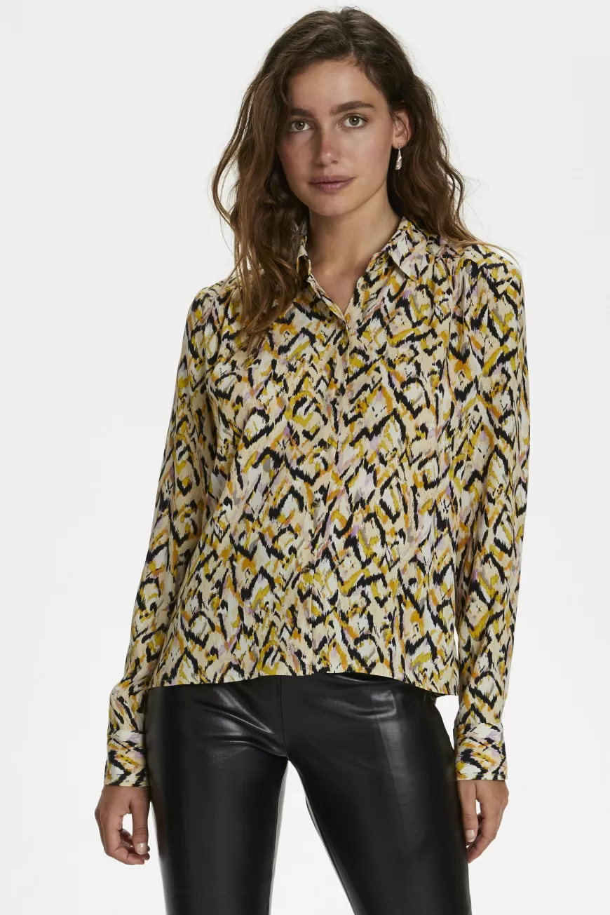 Soaked in Luxury SLEverdeen Aurone Skjorte- Skjorter & Bluser