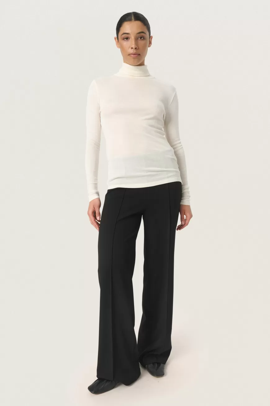 Soaked in Luxury SLFauna T-shirt- Wool Edit | Transeasonal Edit