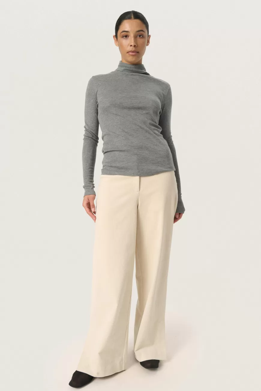 Soaked in Luxury SLFauna T-shirt- Wool Edit | T-shirts & Toppe