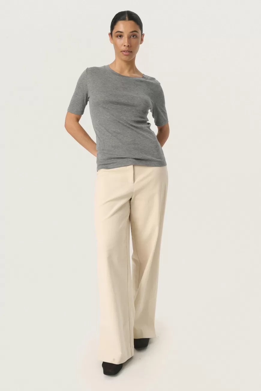 Soaked in Luxury SLFauna T-shirt- Wool Edit | T-shirts & Toppe