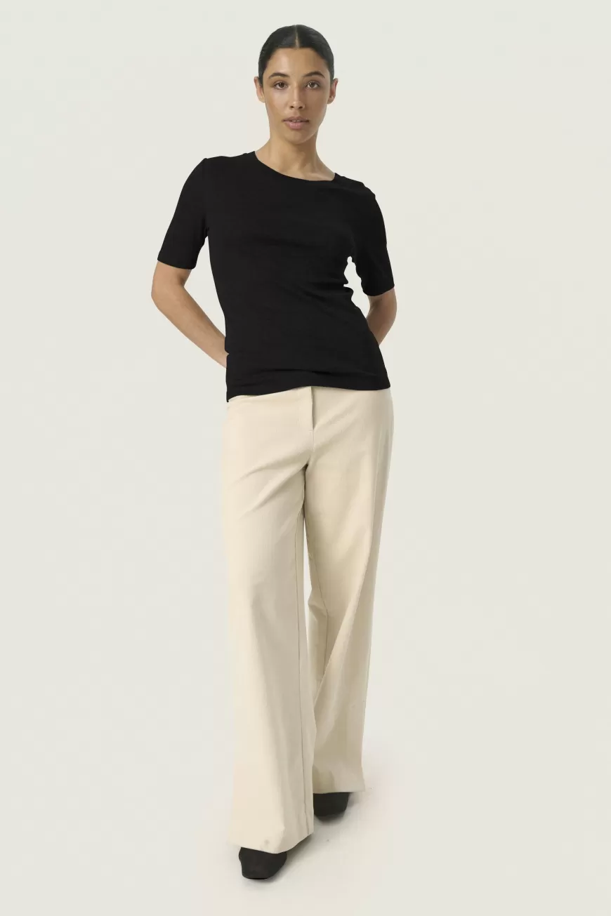 Soaked in Luxury SLFauna T-shirt- Wool Edit | T-shirts & Toppe