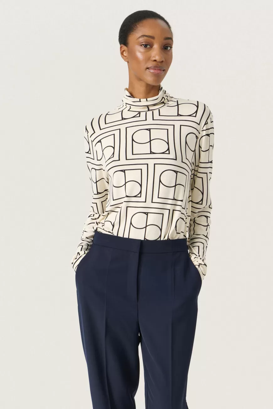 Soaked in Luxury SLHanadi T-shirt- Holiday Bliss | T-shirts & Toppe