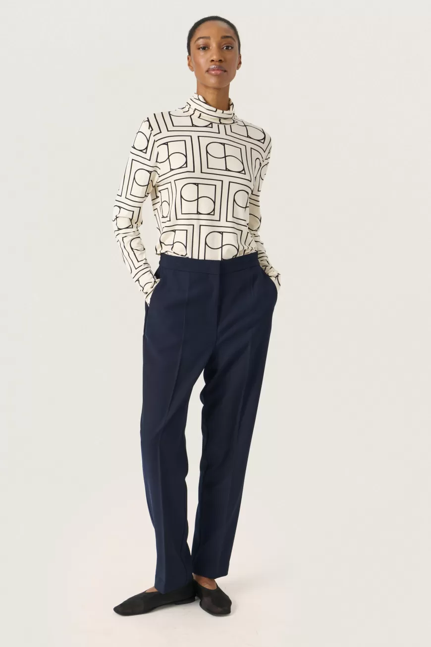 Soaked in Luxury SLHanadi T-shirt- Holiday Bliss | T-shirts & Toppe