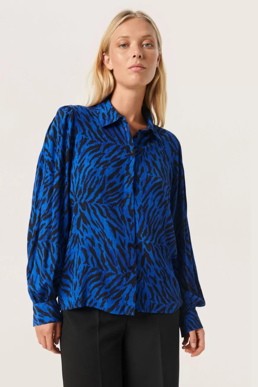 Soaked in Luxury SLIna Skjorte- Skjorter & Bluser