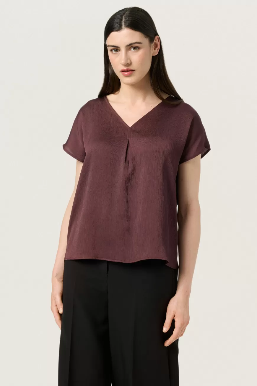 Soaked in Luxury SLIoana Bluse- Holiday Bliss | Skjorter & Bluser