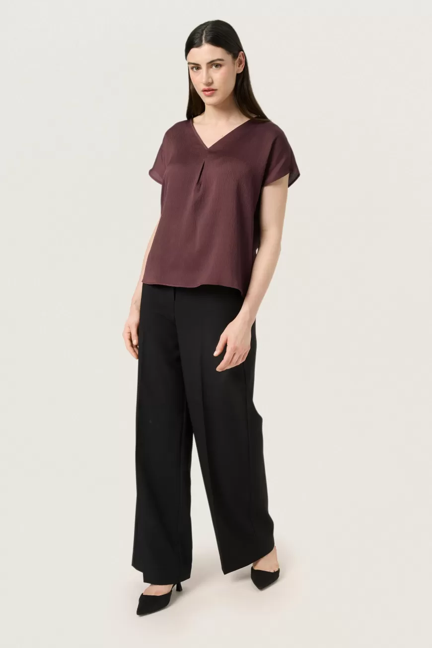 Soaked in Luxury SLIoana Bluse- Holiday Bliss | Skjorter & Bluser
