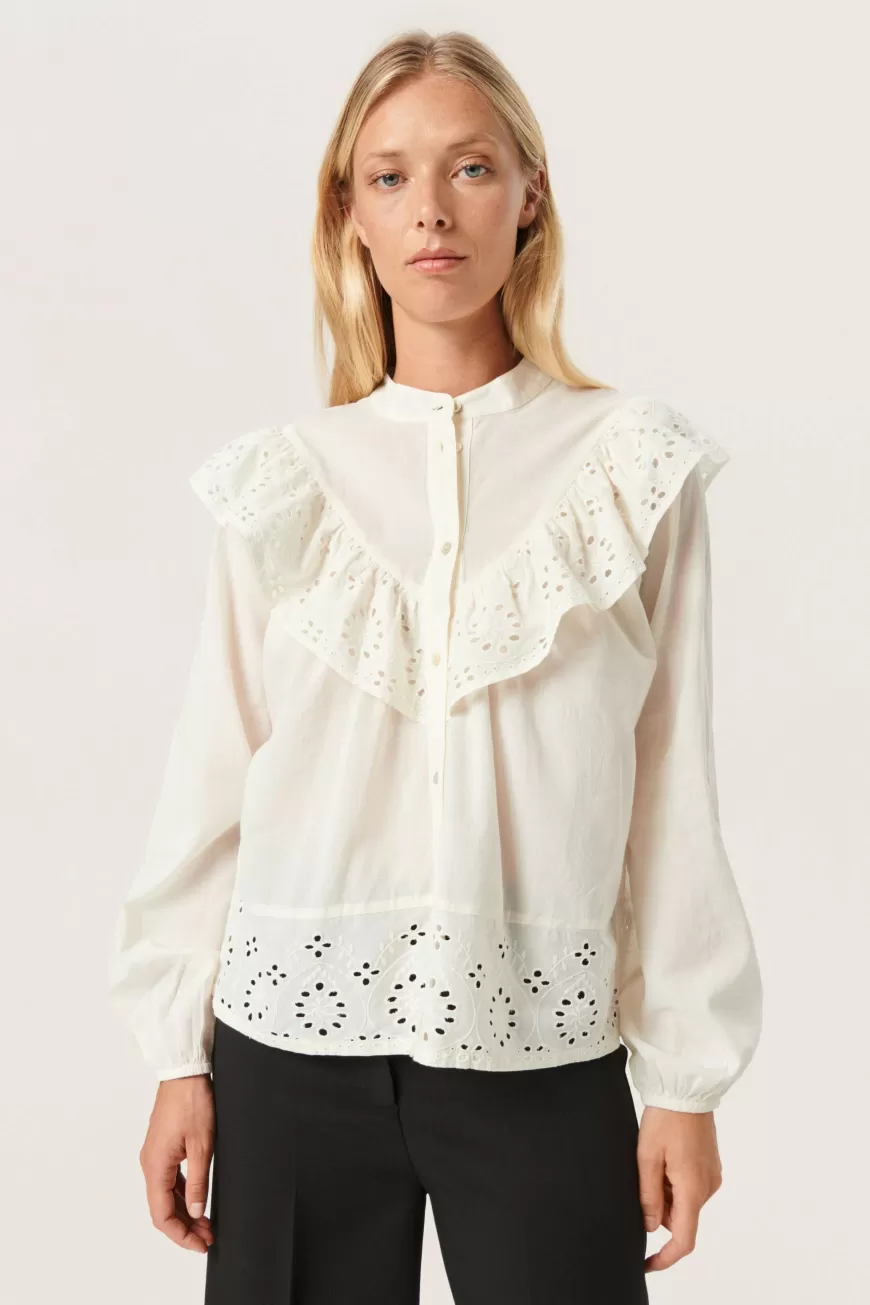 Soaked in Luxury SLIrim Skjorte- Skjorter & Bluser