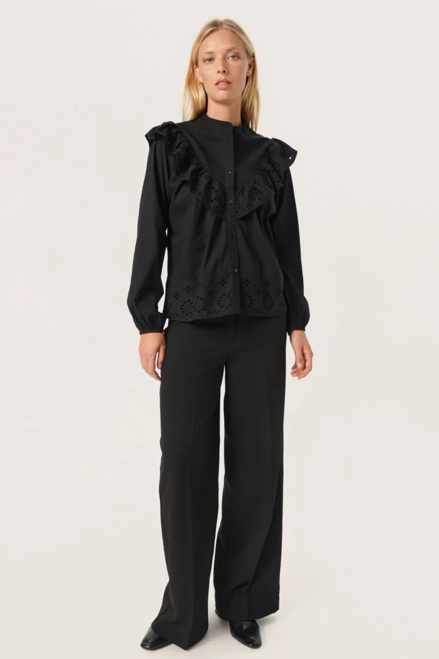 Soaked in Luxury SLIrim Skjorte- Skjorter & Bluser