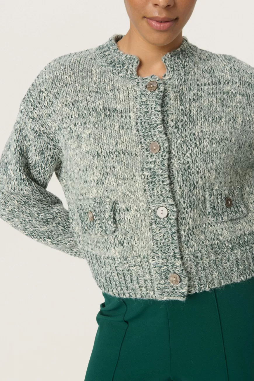 Soaked in Luxury SLKamelia Cardigan- Wool Edit | Strik