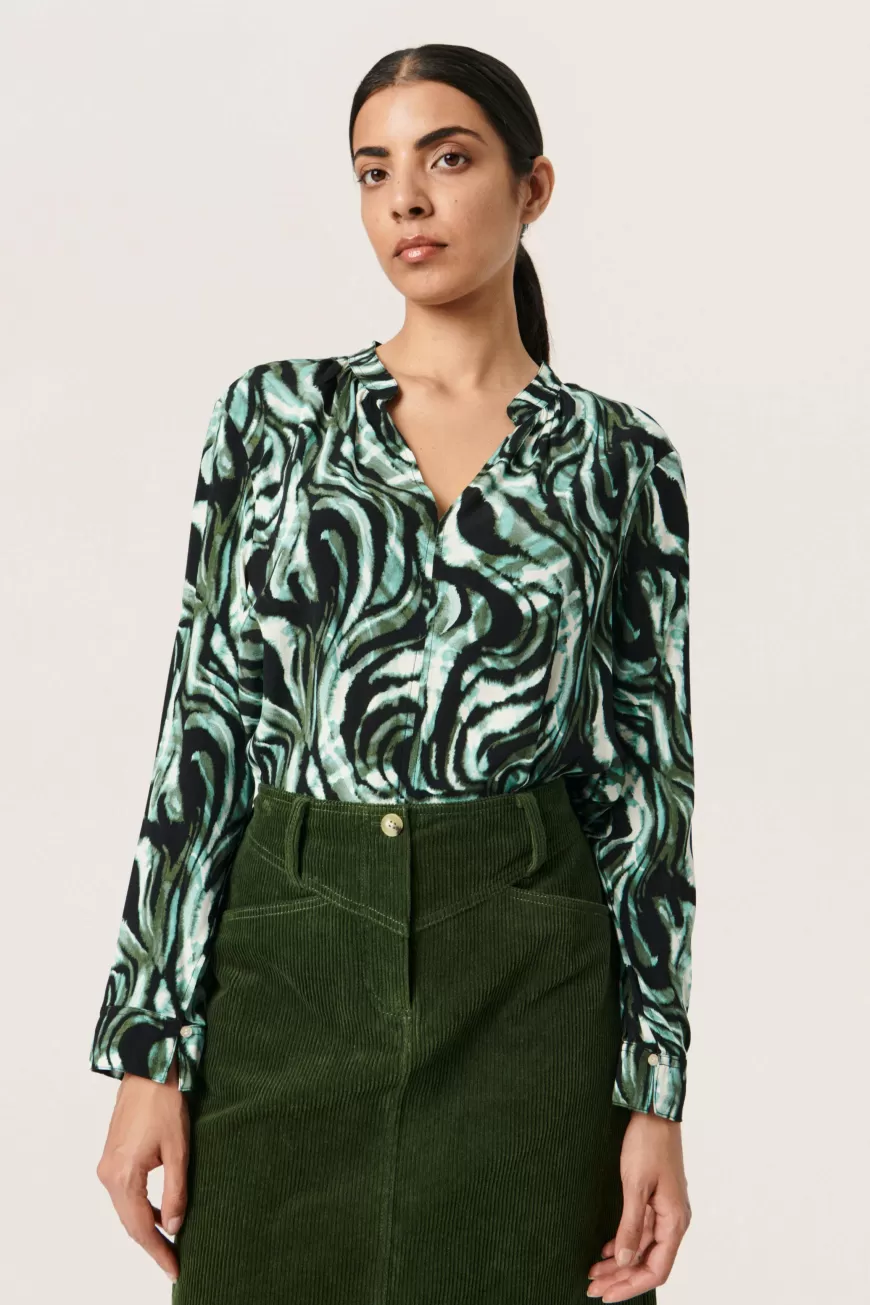 Soaked in Luxury SLKenna Bluse- Skjorter & Bluser