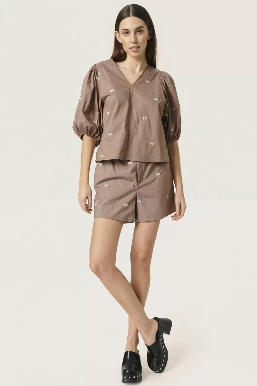 Soaked in Luxury SLLenora Bluse- Skjorter & Bluser