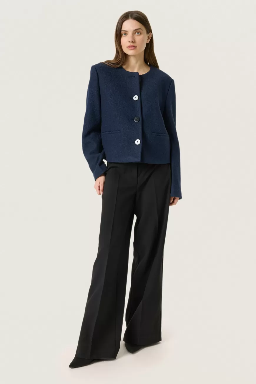 Soaked in Luxury SLLilith Overtøj- Wool Edit | Jakker & Frakker