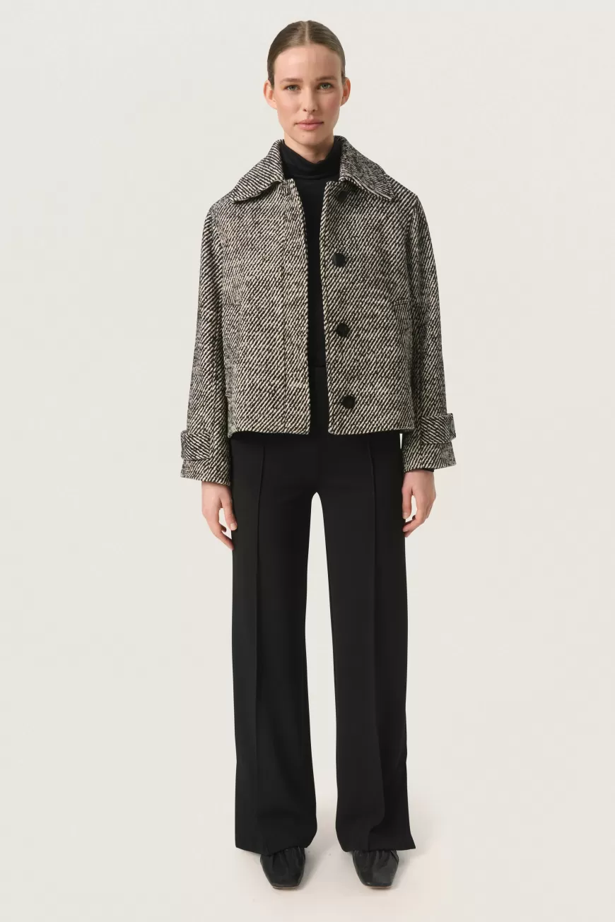 Soaked in Luxury SLMabel Overtøj- Wool Edit | Transeasonal Edit