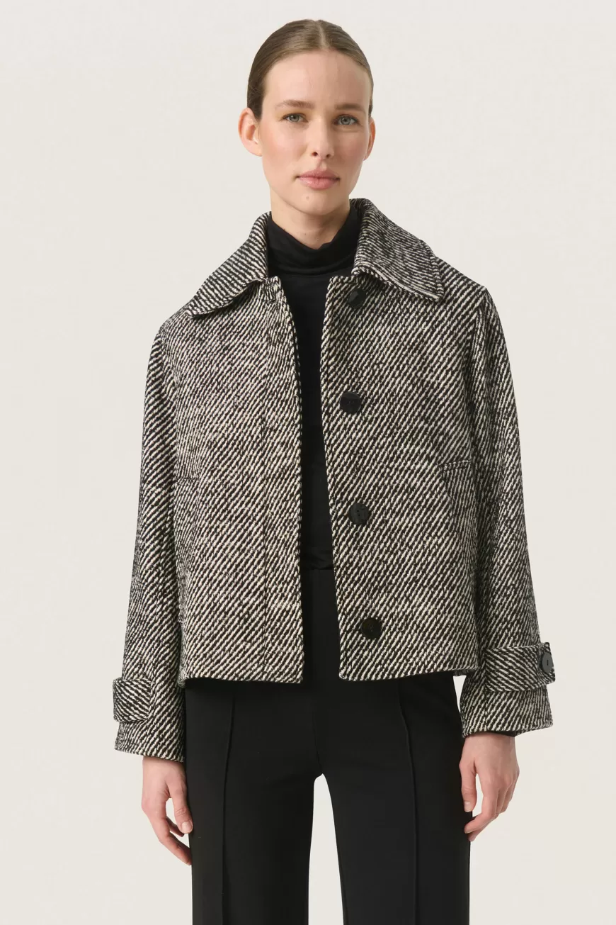 Soaked in Luxury SLMabel Overtøj- Wool Edit | Transeasonal Edit