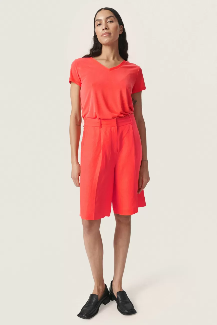 Soaked in Luxury SLMalia Shorts- Occasionwear | Most Popular