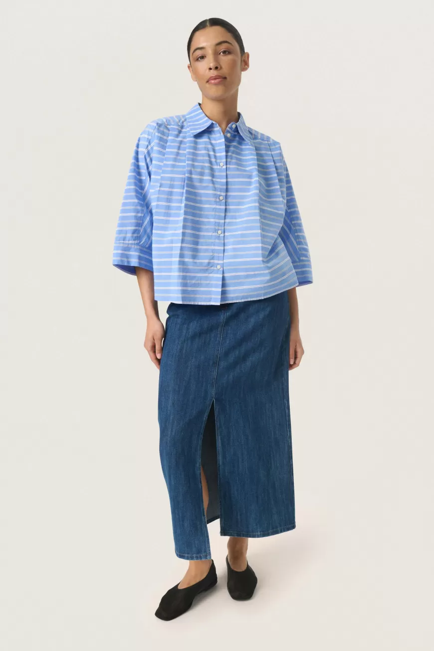 Soaked in Luxury SLMerona Skjorte- Transeasonal Edit | Skjorter & Bluser