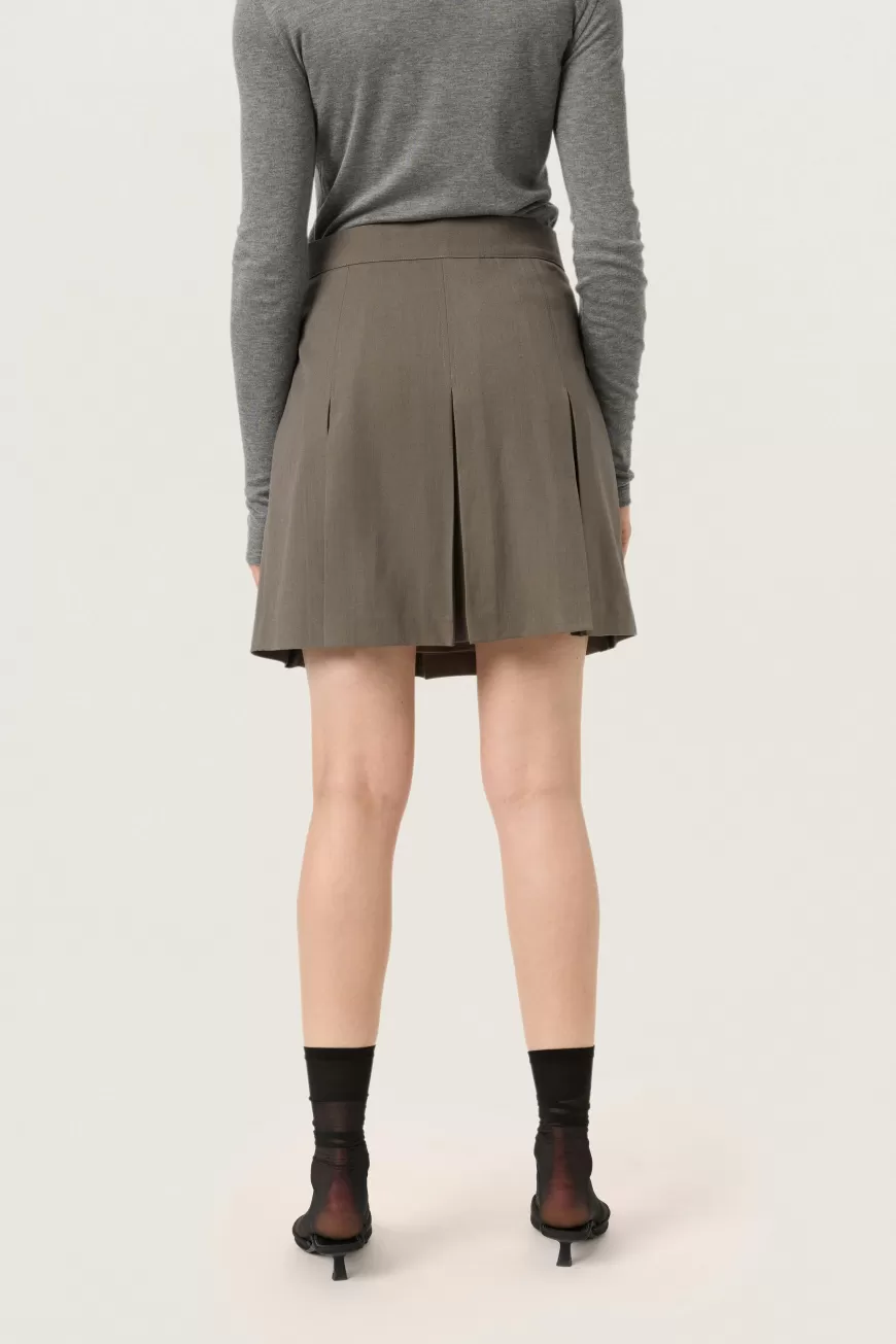 Soaked in Luxury SLMilica Nederdel- Wool Edit | Occasionwear