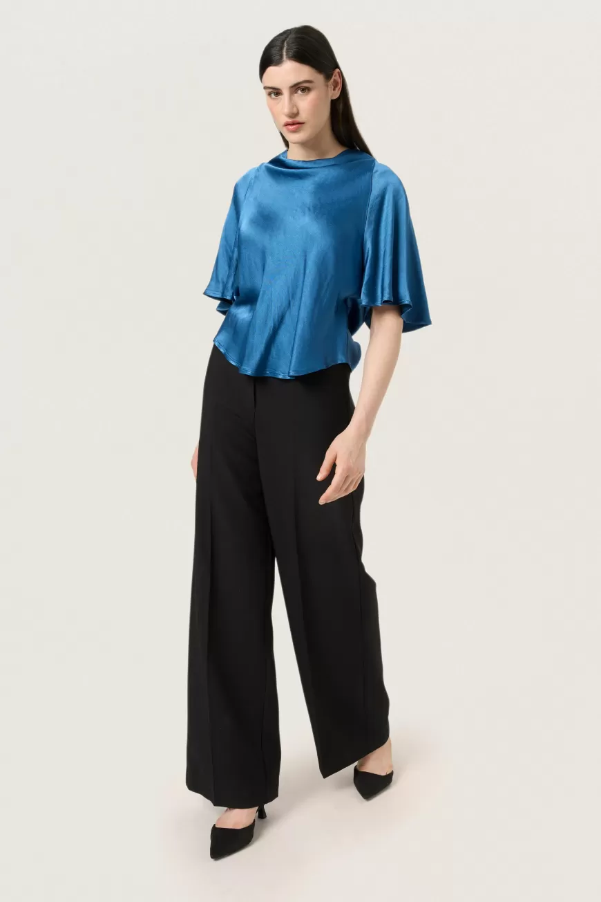 Soaked in Luxury SLMilu Bluse- Holiday Bliss | Occasionwear