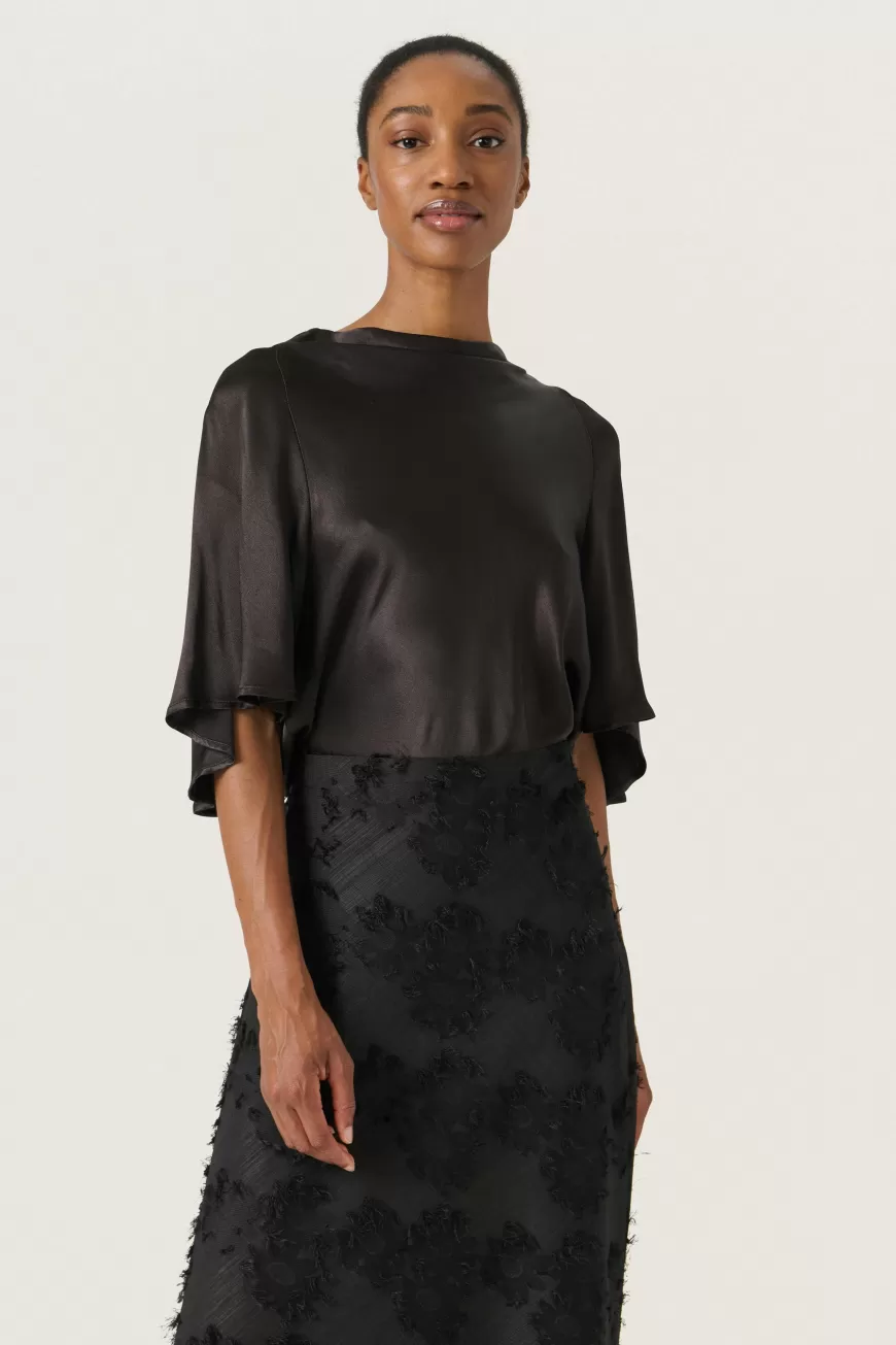 Soaked in Luxury SLMilu Bluse- Holiday Bliss | Occasionwear