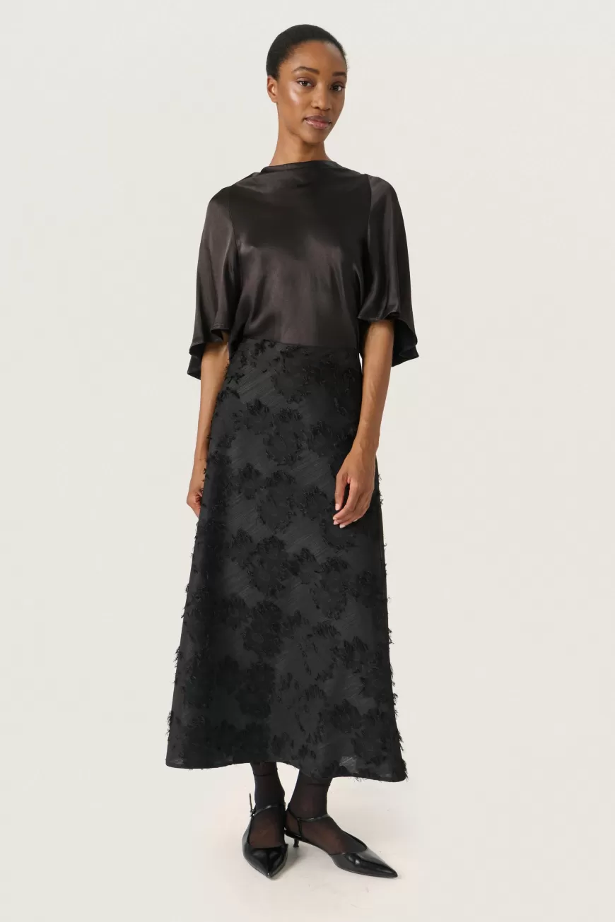 Soaked in Luxury SLMilu Bluse- Holiday Bliss | Occasionwear