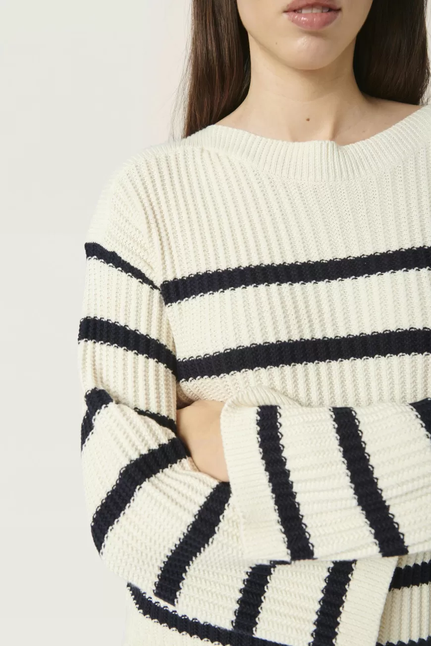 Soaked in Luxury SLPerle Pullover- Strik