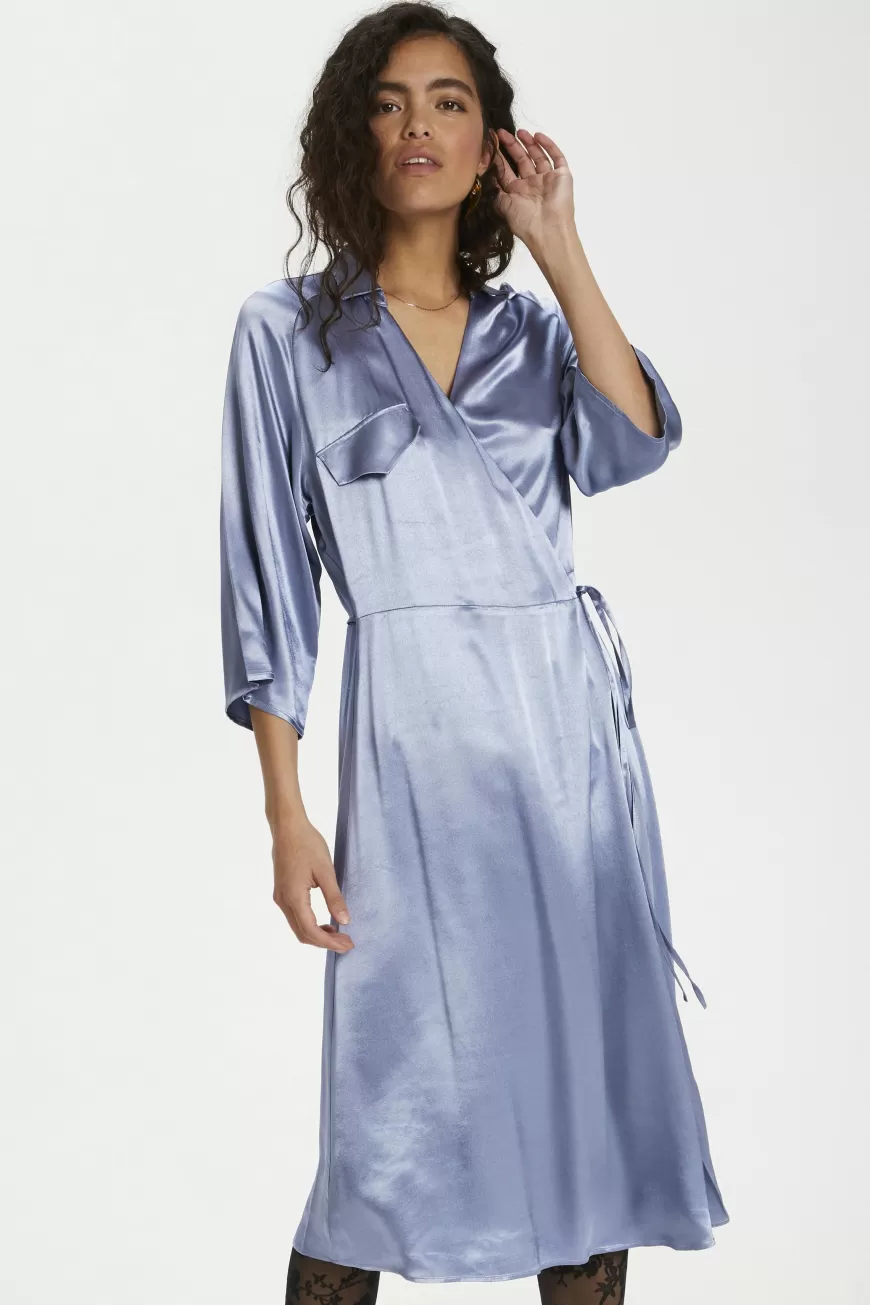 Soaked in Luxury SLRozela Wrap Kjole- Kjoler