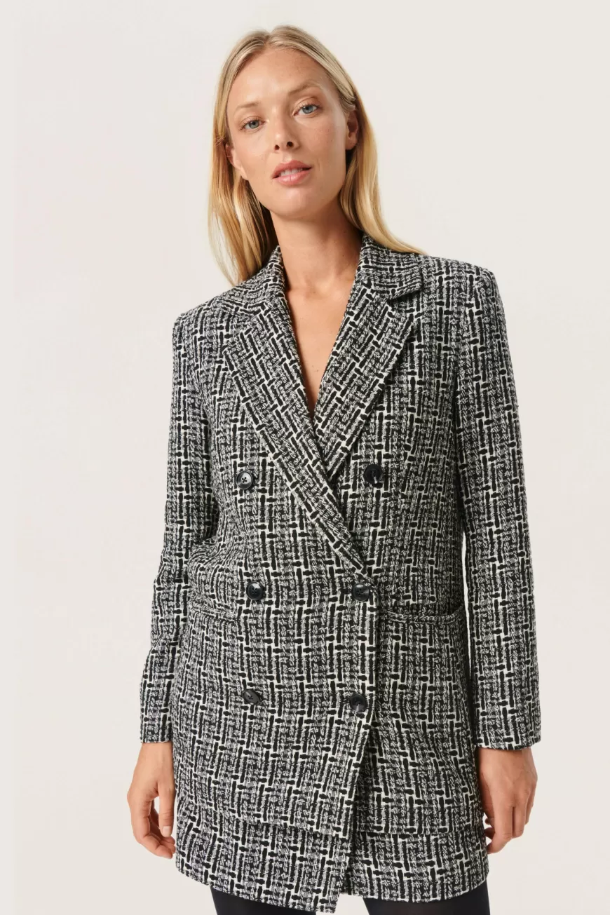 Soaked in Luxury SLSadia Blazer- Wool Edit | Blazere