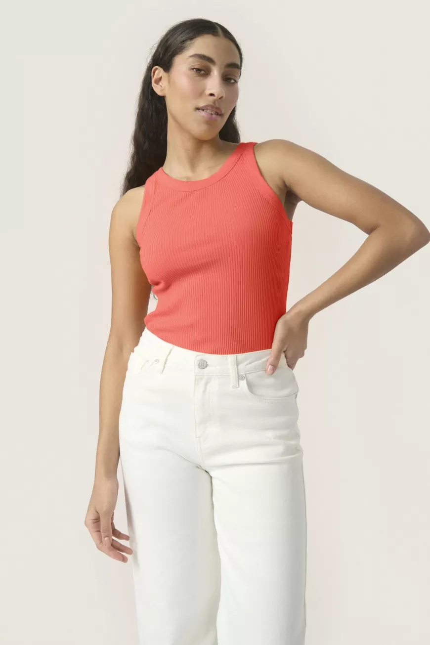 Soaked in Luxury SLSimone Top- T-shirts & Toppe