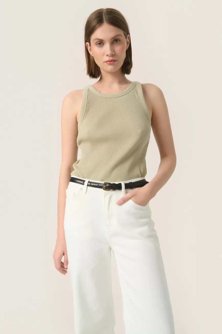 Soaked in Luxury SLSimone Top- T-shirts & Toppe