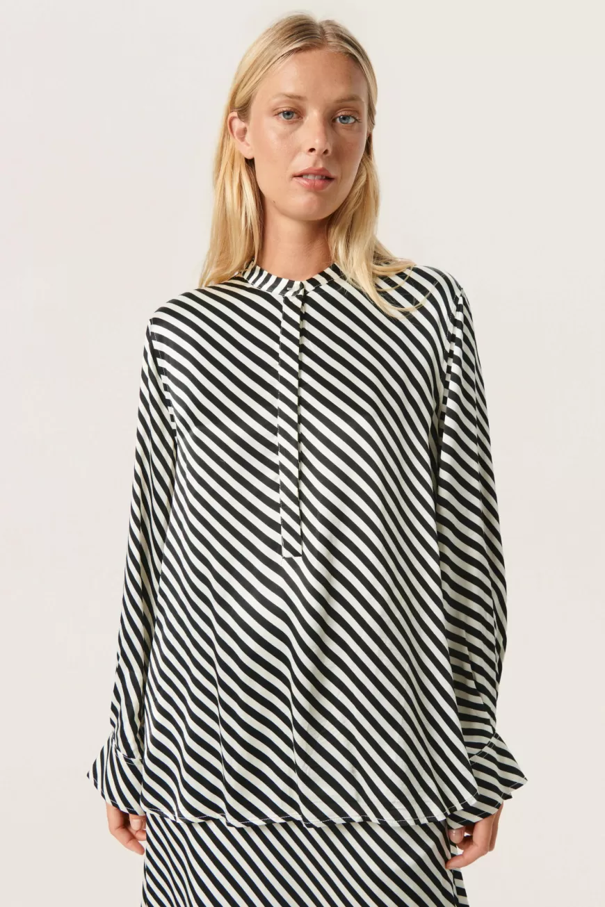 Soaked in Luxury SLSoho Bluse- Skjorter & Bluser