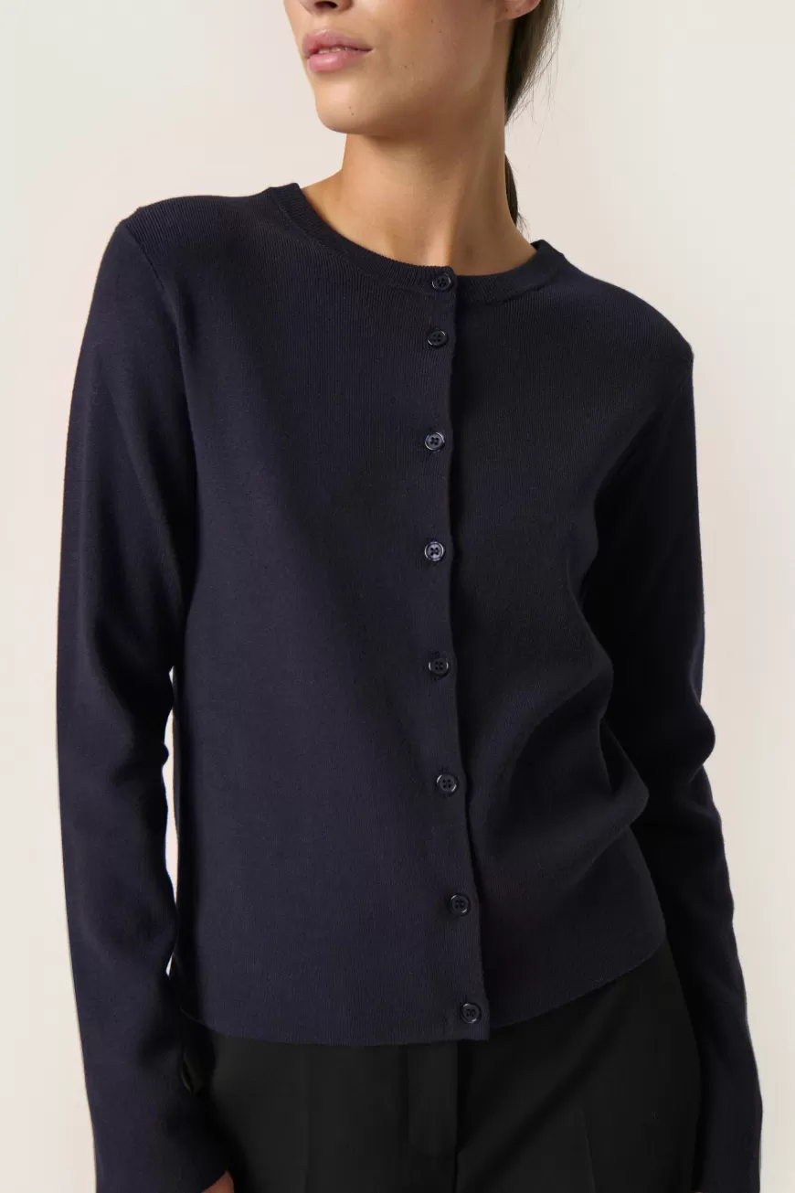 Soaked in Luxury SLSpina Cardigan- Strik