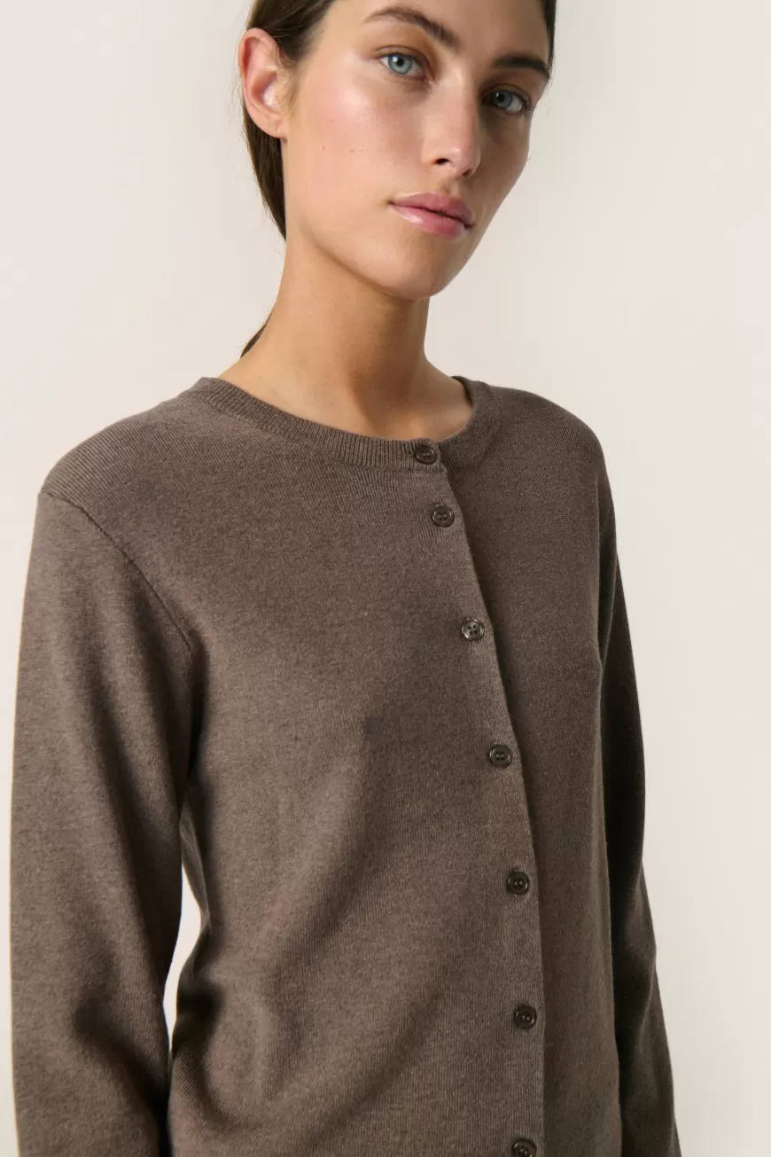 Soaked in Luxury SLSpina Cardigan- Strik