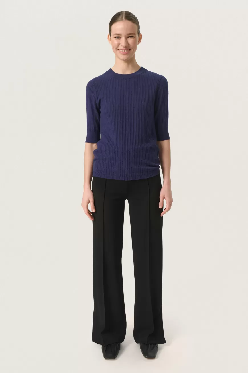 Soaked in Luxury SLSpina Pullover- T-shirts & Toppe